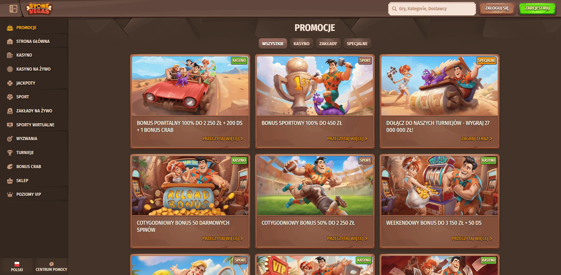 StoneVegas promo