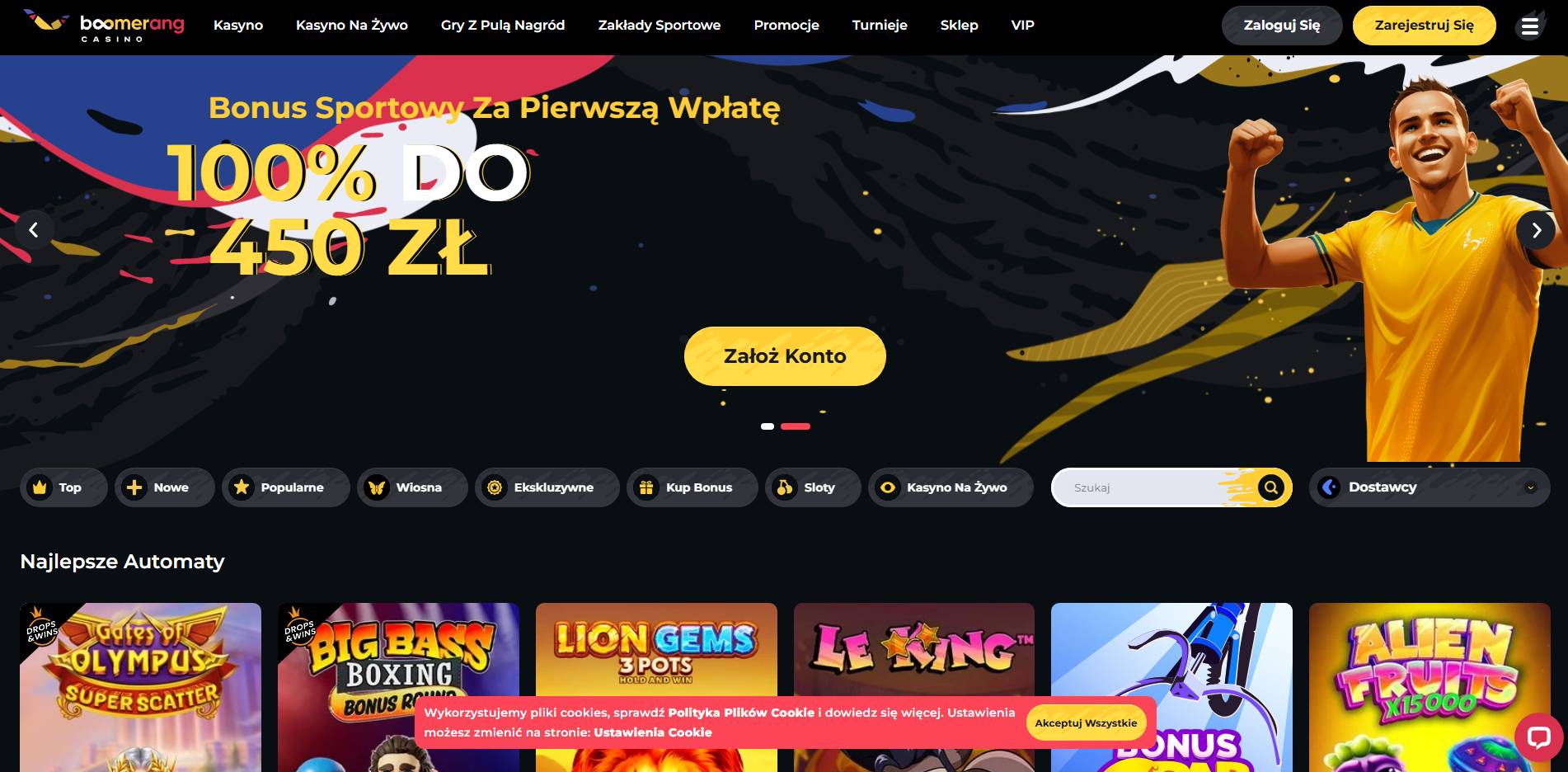 Boomerang strona główna