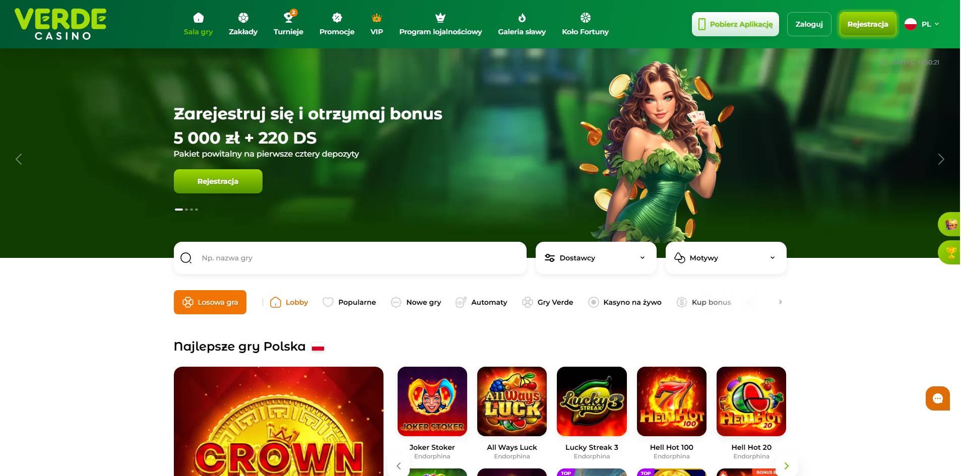Verde strona główna