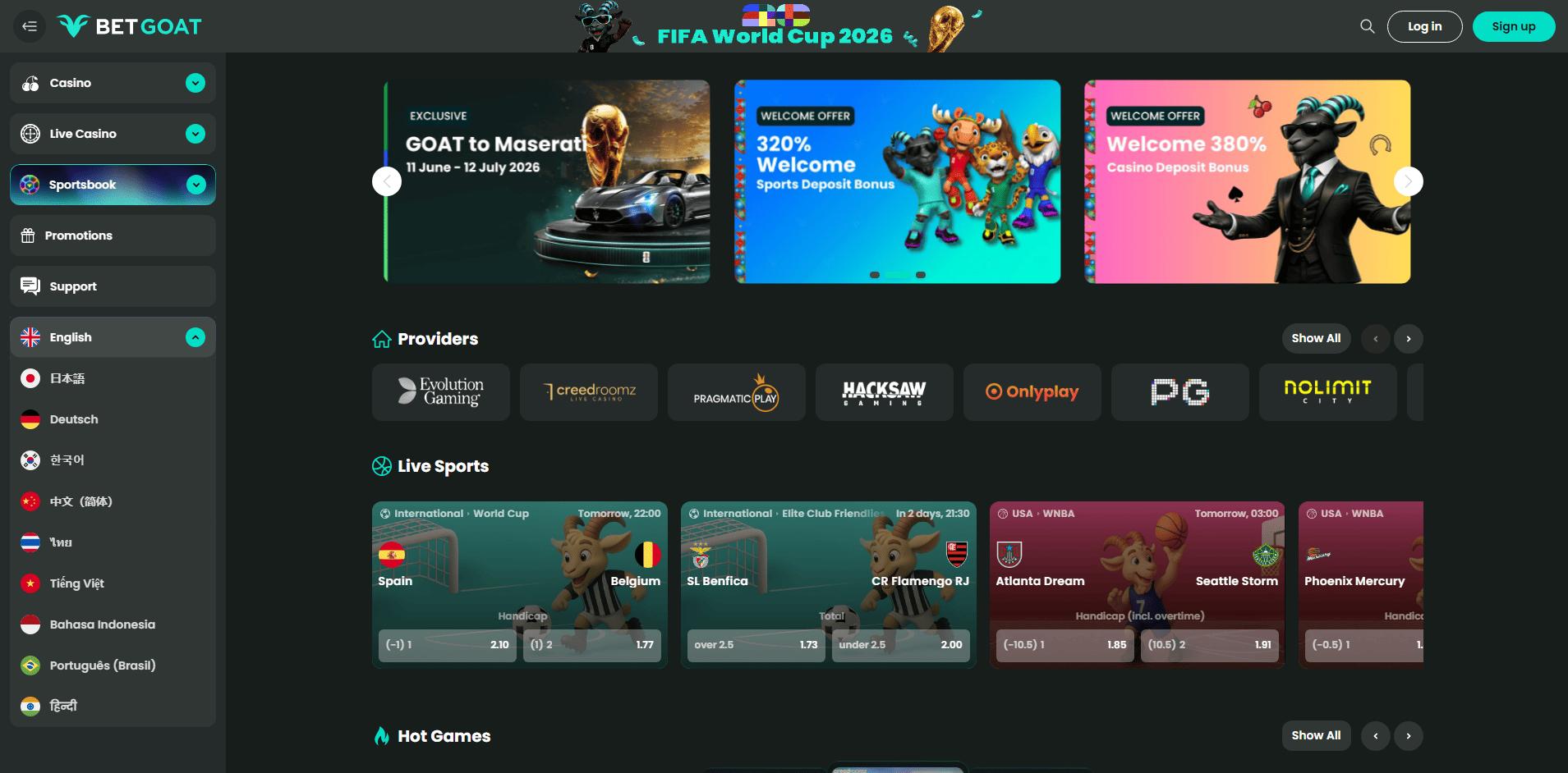 Bet Goat Casino