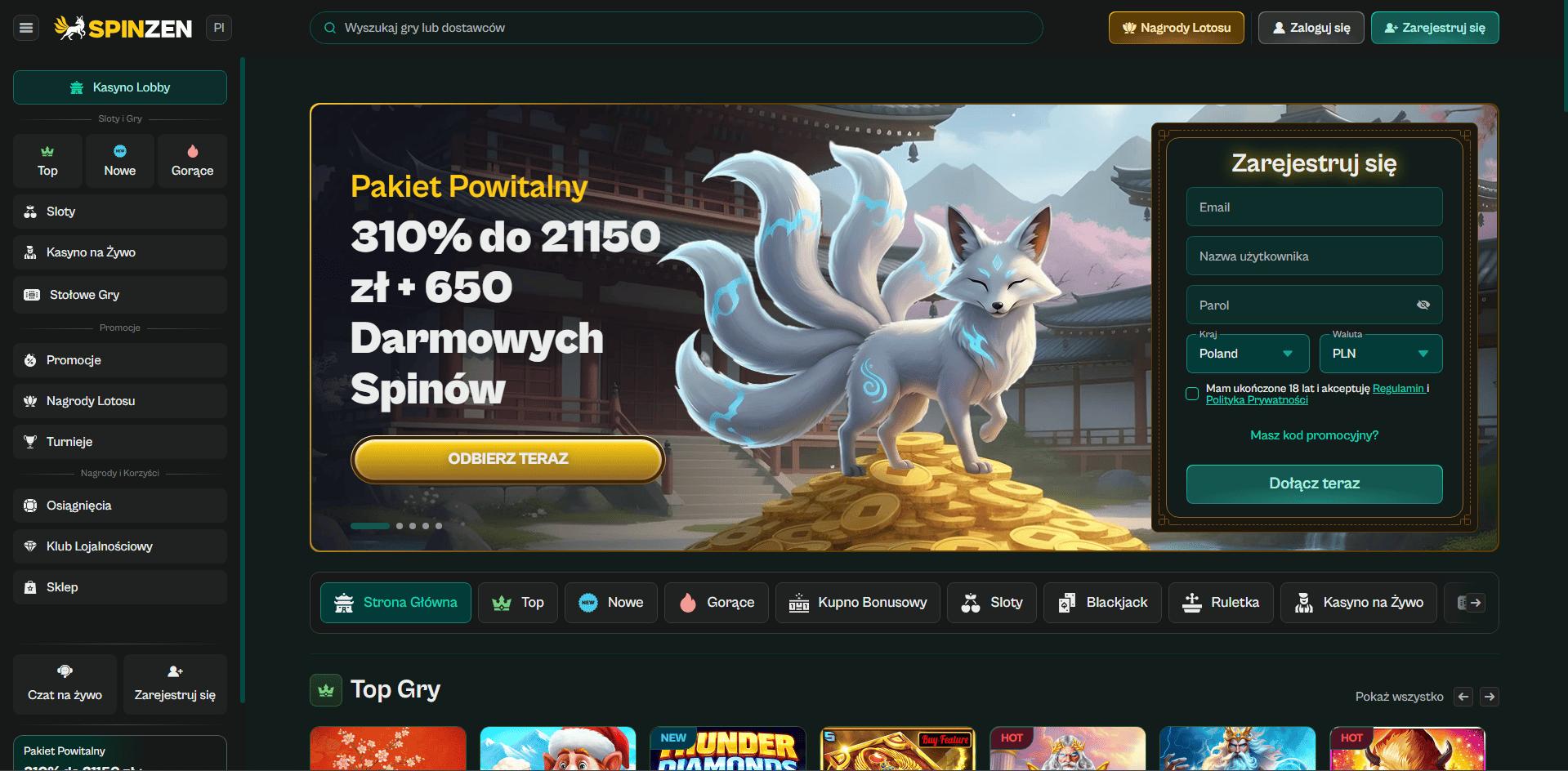 Spinzen Casino