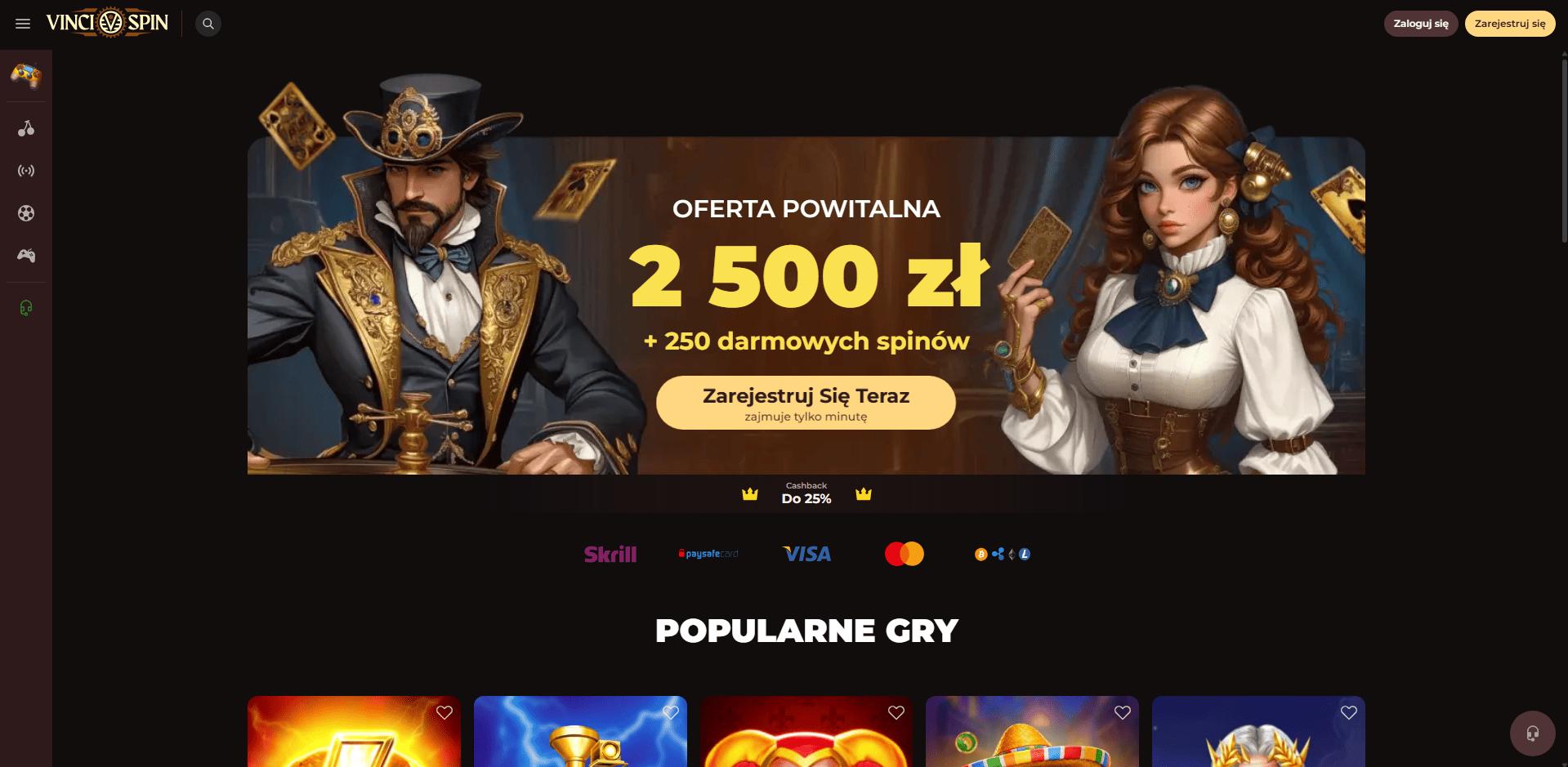 Vincispin Casino